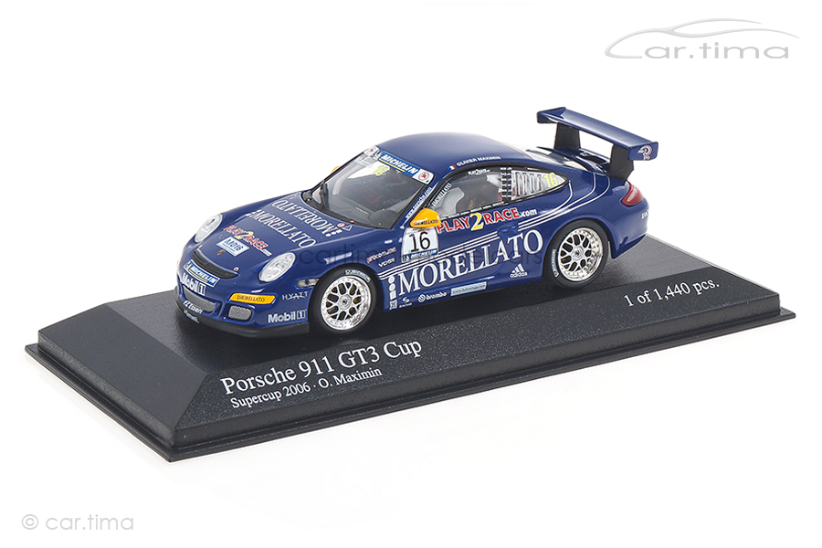 Porsche 911 GT3 Cup Supercup 2006 Maximin Minichamps 1:43 400066416 Porsche 911 GT3 Cup Supercup 2006 Maximin Minichamps 1:43 400066416