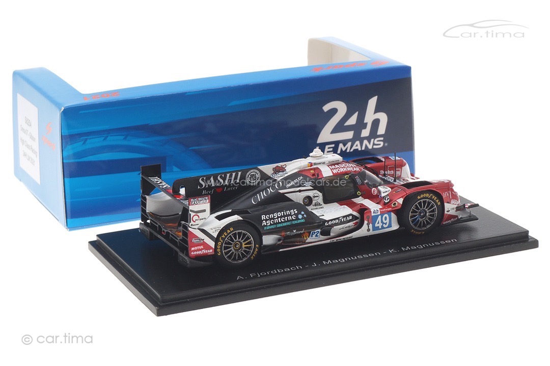Oreca 07-Gibson 24h Le Mans 2021 Fjordbach/Magnussen/Magnussen Spark 1:43 S8254 Oreca 07-Gibson 24h Le Mans 2021 Fjordbach/Magnussen/Magnussen Spark 1:43 S8254