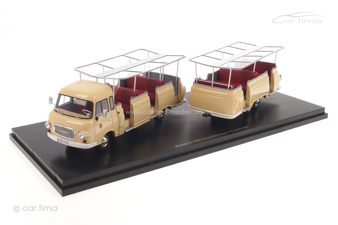 Barkas B 1000 Aussichtswagen Expreß 800 1965 autocult 1:43 10007 Barkas B 1000 Aussichtswagen Expreß 800 1965 autocult 1:43 10007