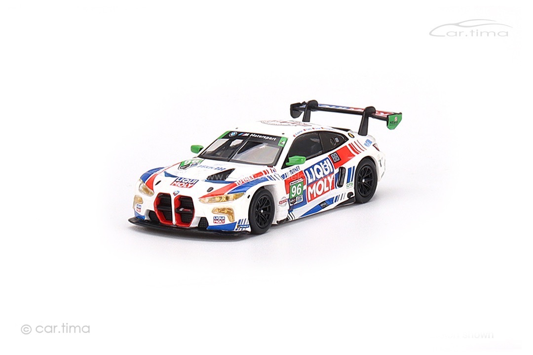BMW M4 GT3 24h Daytona 2022 Auberlen/Dinan/Foley/Klingmann MINI GT 1:64 MGT00462-L