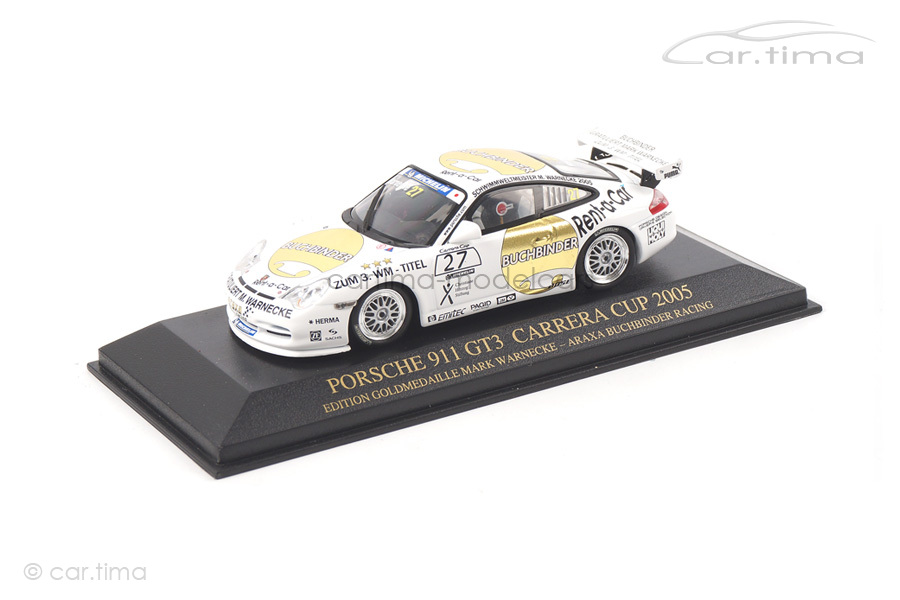 Porsche 911 GT3 Cup Araxa Buchbinder Racing Mark Warnecke Minichamps 1:43 403056227