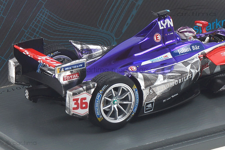 DS Virgin Racing Punta del Este ePrix Season 4 2017-2018 Alex Lynn Spark 1:43 S5937 DS Virgin Racing Punta del Este ePrix Season 4 2017-2018 Alex Lynn Spark 1:43 S5937