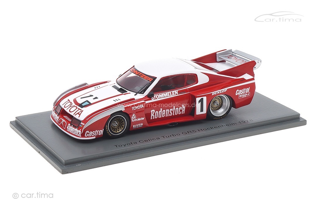 Toyota Celica LB Turbo GR. 5 DRM Hockenheim 1978 Rolf Stommelen Spark 1:43 S7701 Toyota Celica LB Turbo GR. 5 DRM Hockenheim 1978 Rolf Stommelen Spark 1:43 S7701
