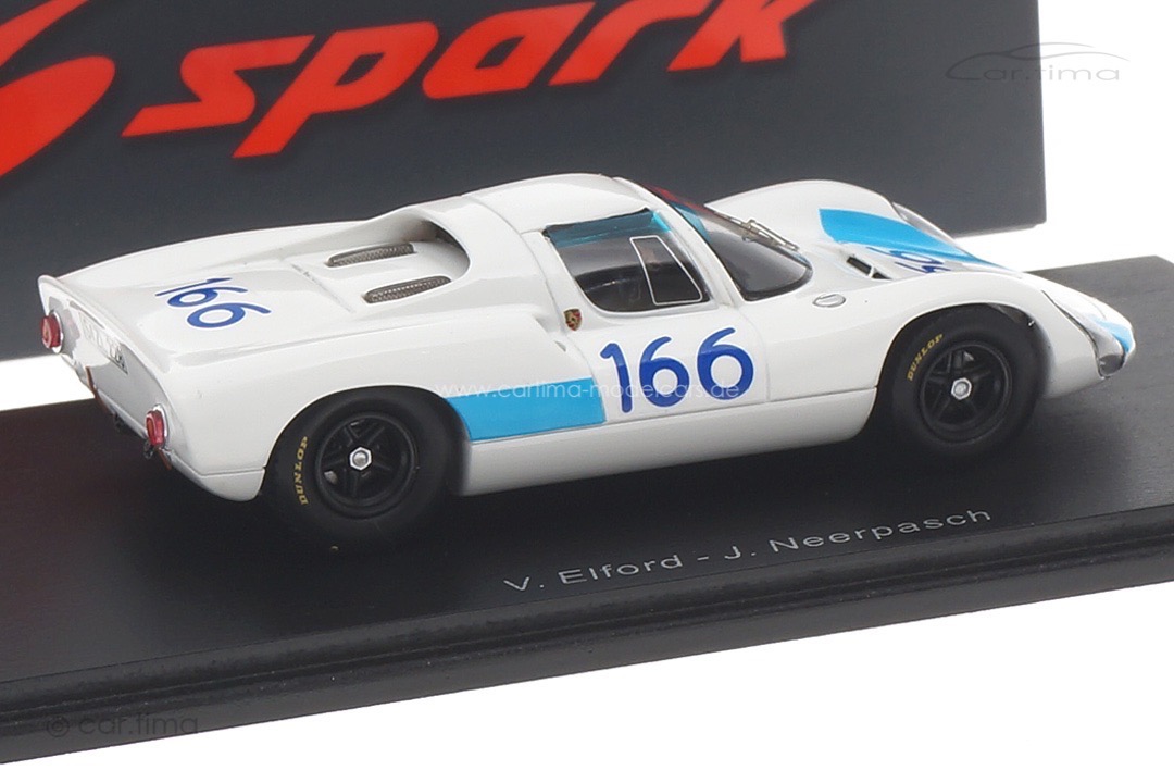 Porsche 910 Targa Florio 1967 Elford/Neerpasch Spark 1:43 S9238