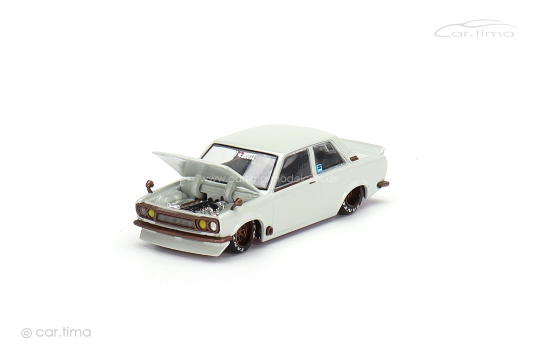 Datsun KAIDO 510 Tanto V1 weiß  MINI GT 1:64 KHMG041