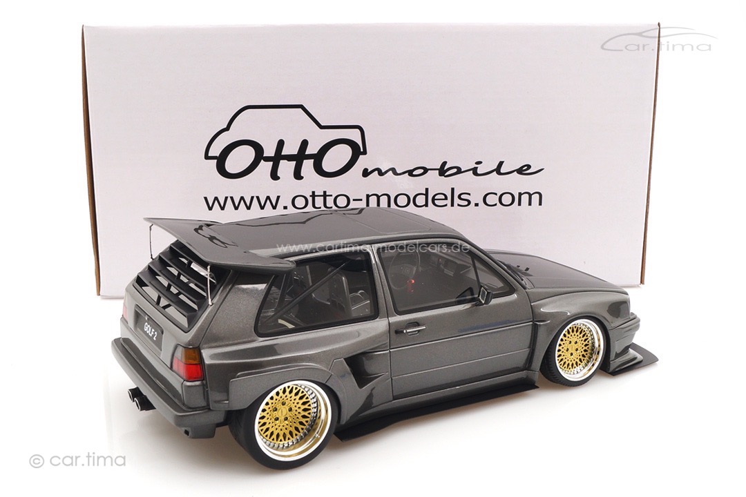 VW Golf II GTI By Khyzyl Saleem Ascot grau met. OttOmobile 1:18 OT476