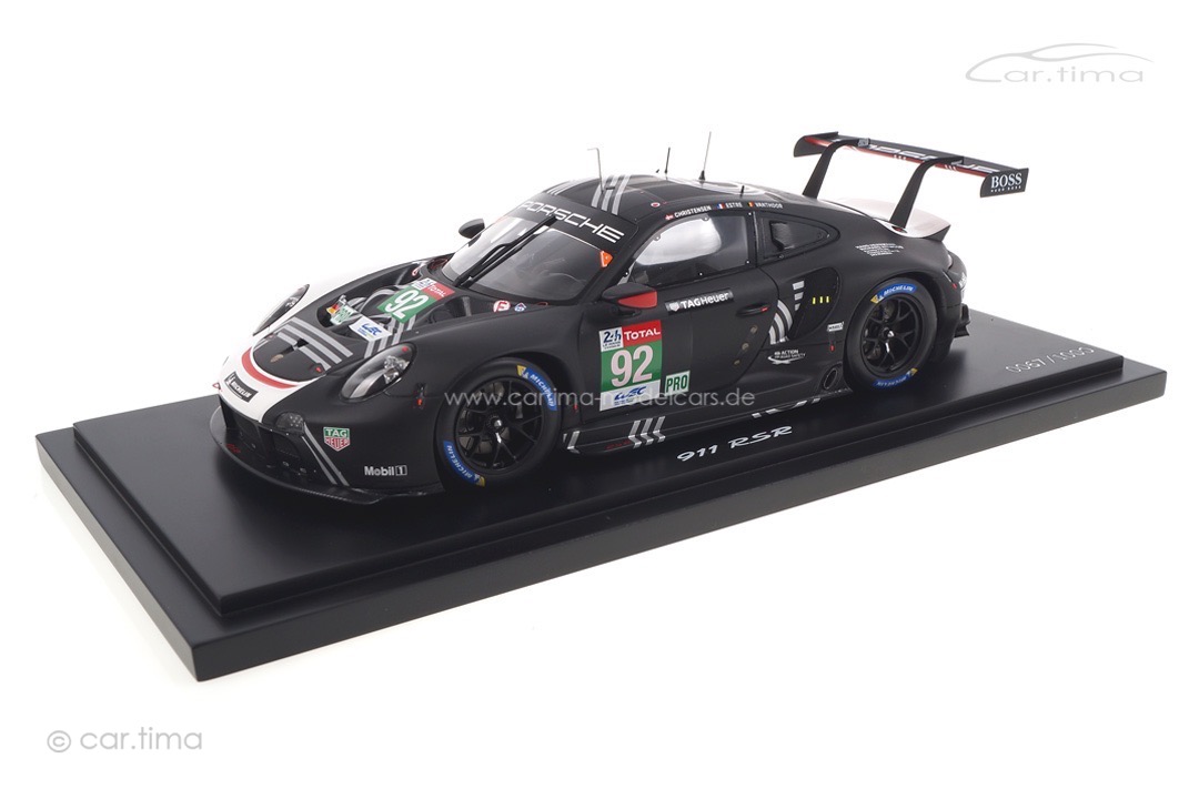 Porsche 911 RSR 24h Le Mans 2020 Christensen/Estre/Vanthoor Spark 1:18 WAP0219040MLEM Porsche 911 RSR 24h Le Mans 2020 Christensen/Estre/Vanthoor Spark 1:18 WAP0219040MLEM
