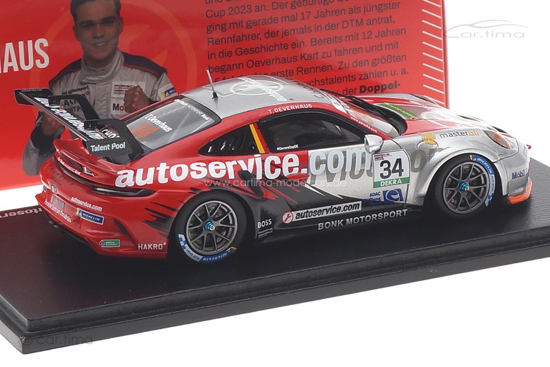 Porsche 911 (992) GT3 Cup Carrera Cup 2023 Theo Oeverhaus Spark 1:43 MAB051 Porsche 911 (992) GT3 Cup Carrera Cup 2023 Theo Oeverhaus Spark 1:43 MAB051