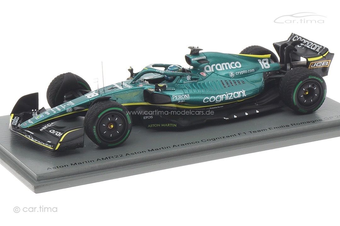 Aston Martin AMR22 GP 2022 Lance Stroll Spark 1:43 S8532 Aston Martin AMR22 GP 2022 Lance Stroll Spark 1:43 S8532
