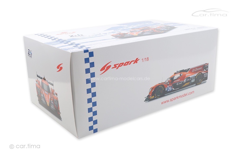 Oreca 07-Gibson 24h Le Mans 2018 Rusinov/Pizzitola/Vergne Spark 1:18 18S399 Oreca 07-Gibson 24h Le Mans 2018 Rusinov/Pizzitola/Vergne Spark 1:18 18S399
