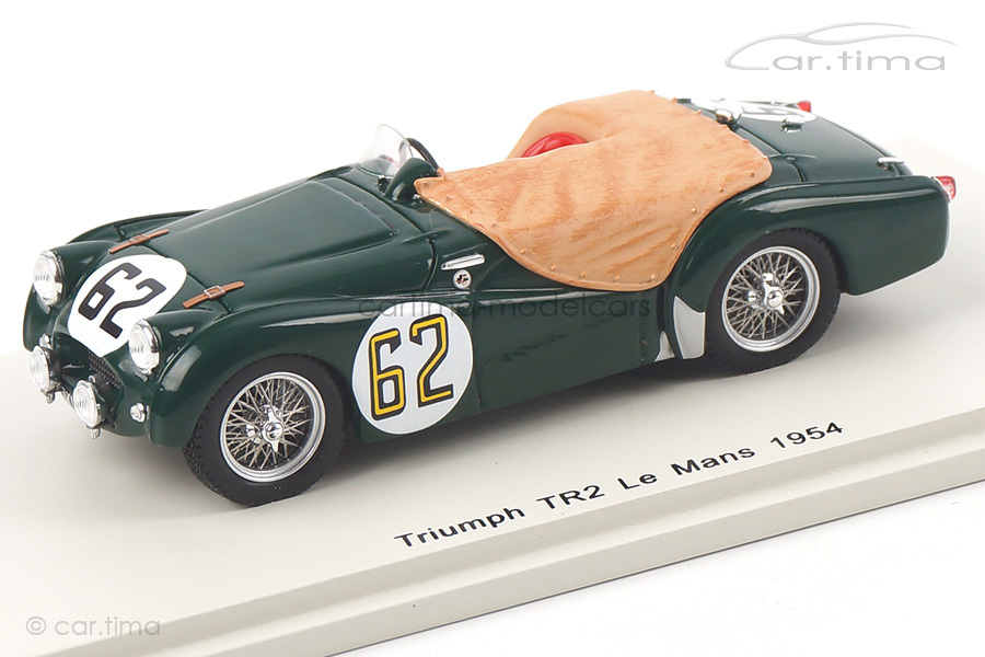 Triumph TR2 24h Le Mans 1954 Brown/Wadswoth Spark 1:43 S4453 Triumph TR2 24h Le Mans 1954 Brown/Wadswoth Spark 1:43 S4453