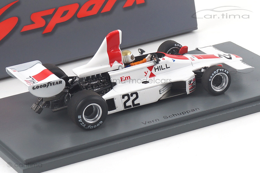 Hill GH1 GP Schweden 1975 Vern Schuppan Spark 1:43 S5674 Hill GH1 GP Schweden 1975 Vern Schuppan Spark 1:43 S5674