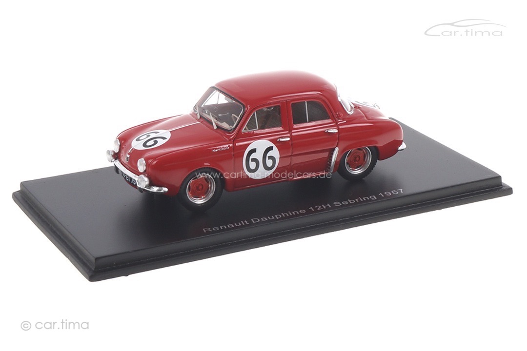 Renault Dauphine 12h Sebring 1957 Frère/Lucas Spark 1:43 S5220 Renault Dauphine 12h Sebring 1957 Frère/Lucas Spark 1:43 S5220