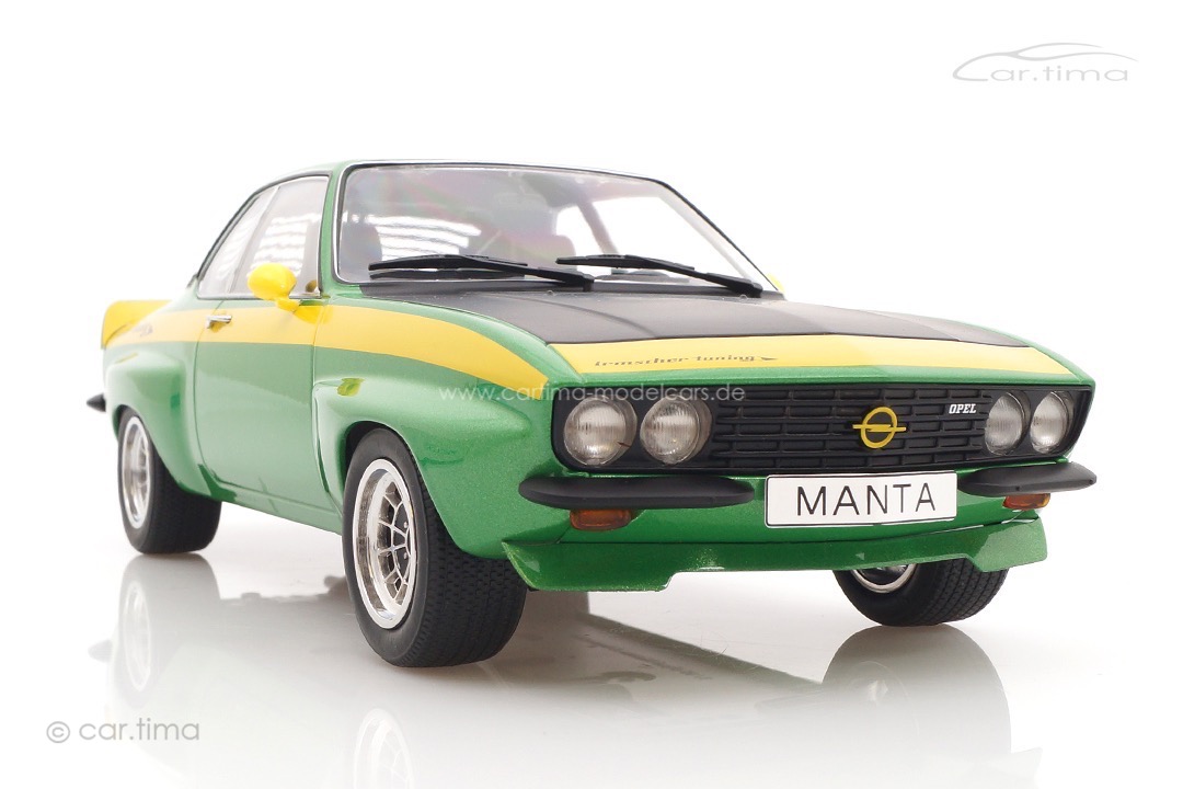 Opel Manta A Si Irmscher grün met./gelb MCG 1:18 MCG18425