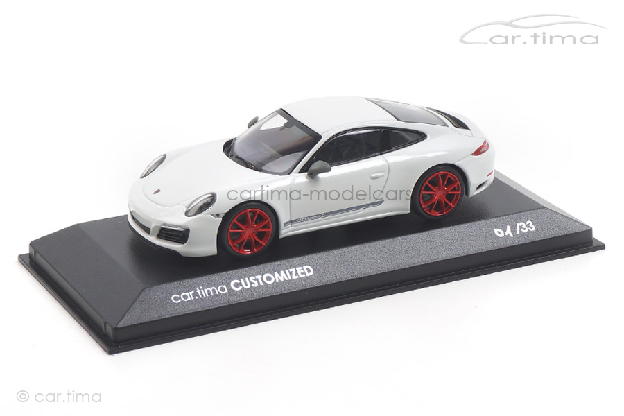 Porsche 911 (991 II) Carrera T Japan Edition Minichamps car.tima CUSTOMIZED 1:43