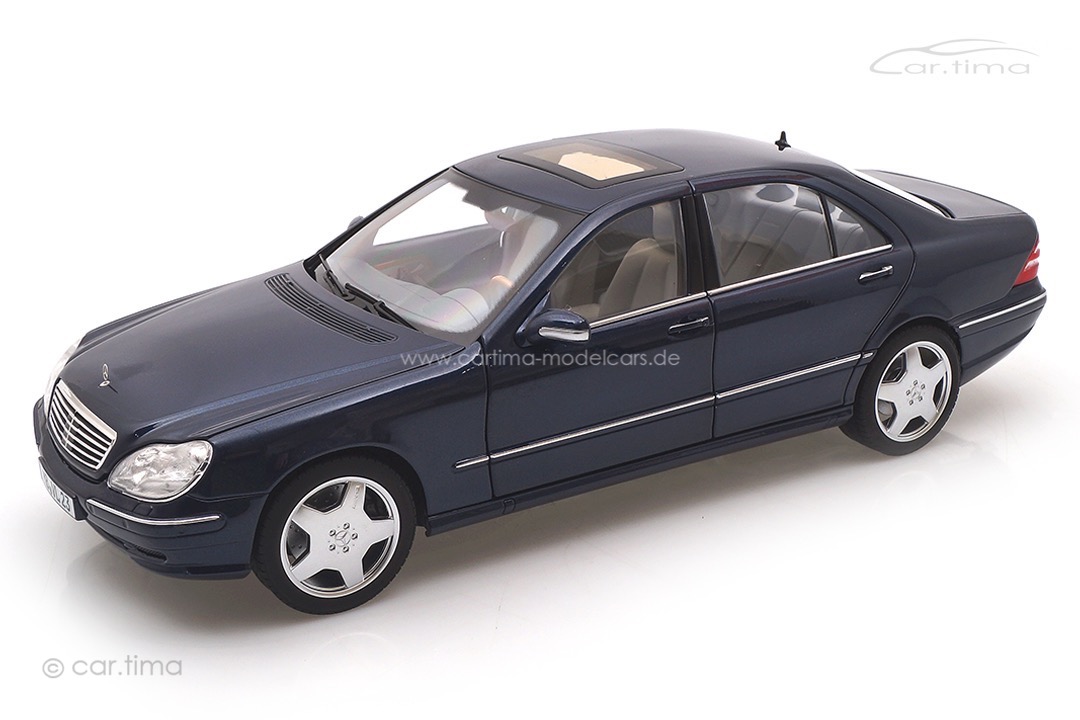 Mercedes-Benz S55 (W220) AMG 2000 blau met. Norev 1:18 183817 Mercedes-Benz S55 (W220) AMG 2000 blau met. Norev 1:18 183817