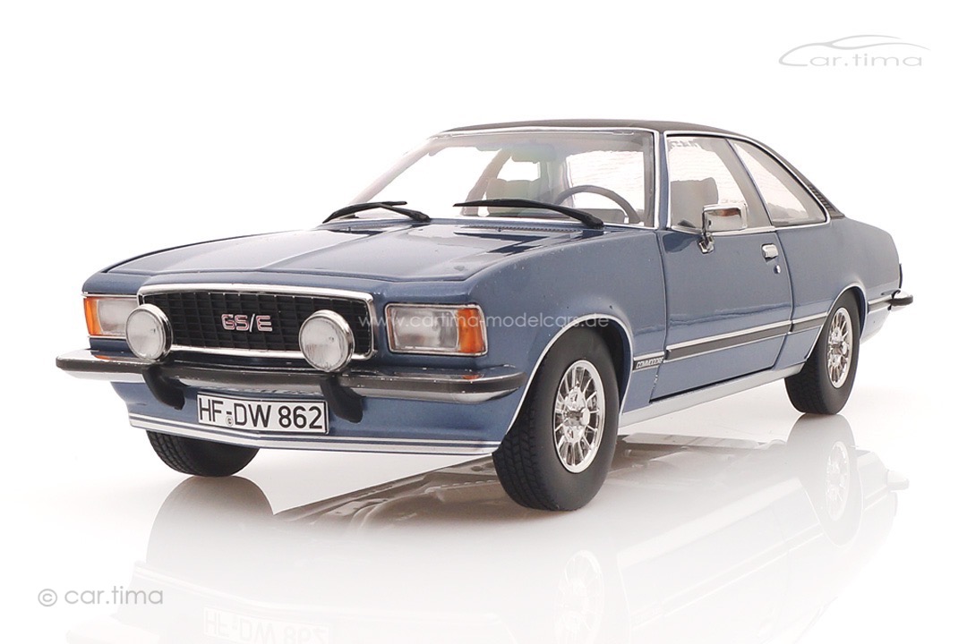 Opel Commodore B GS/E Coupé blau Touring 1:18 18048002