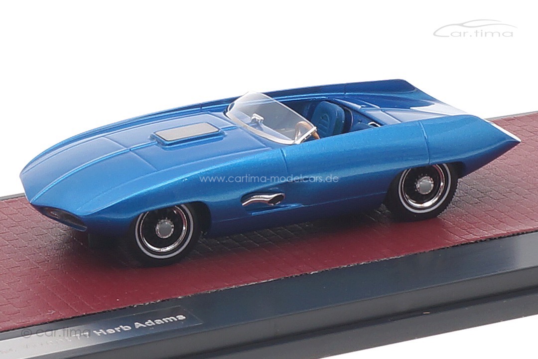 Pontiac Vivant 77 Adams 1965 blau met. Matrix 1:43 MX51606-031