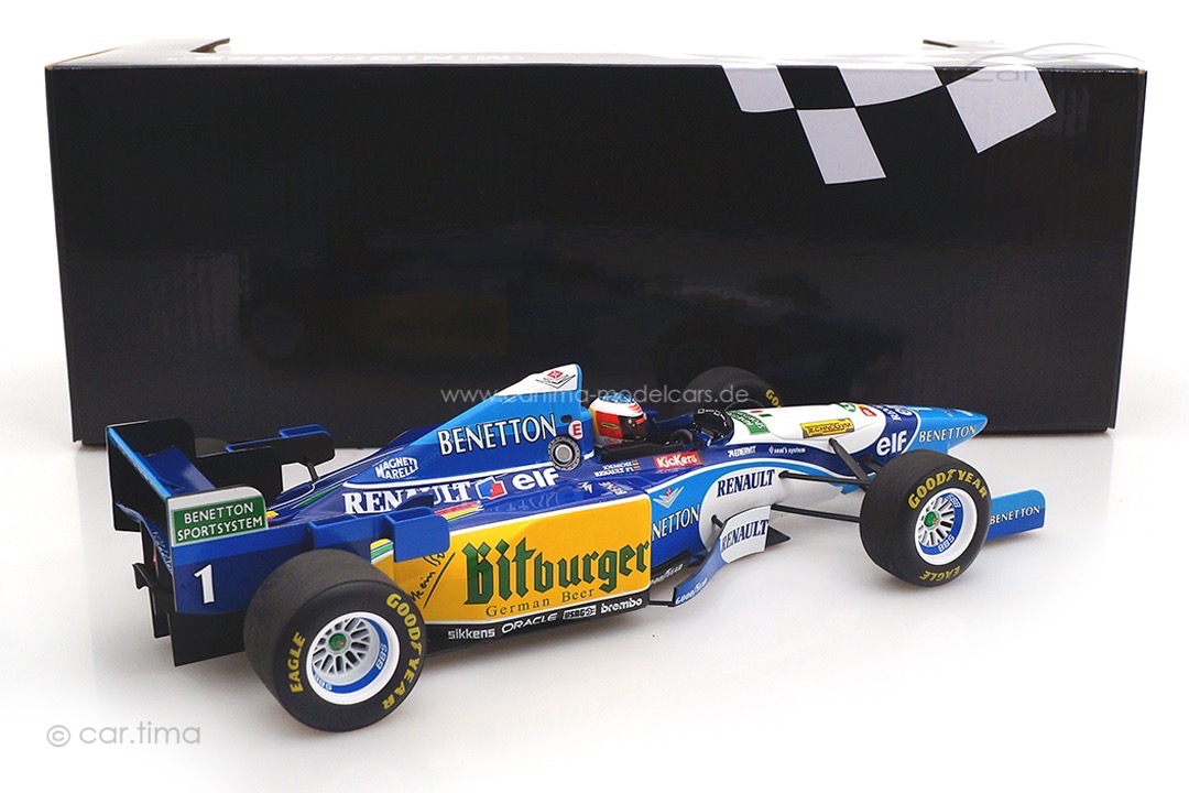 Benetton Renault B195 Winner GP Europa 1995 Michael Schumacher Minichamps 1:18 510953201