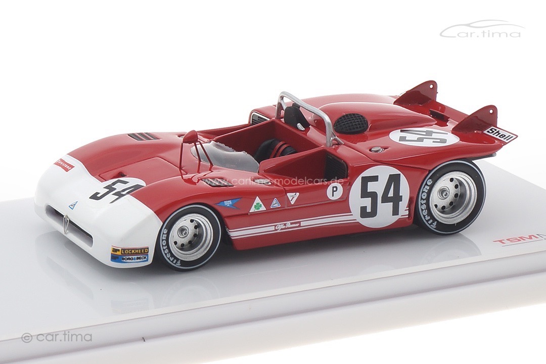 Alfa Romeo Tipo 33/3 Winner Brands Hatch 1971 Adamich/Pescarolo TSM 1:43 TSM164304 Alfa Romeo Tipo 33/3 Winner Brands Hatch 1971 Adamich/Pescarolo TSM 1:43 TSM164304