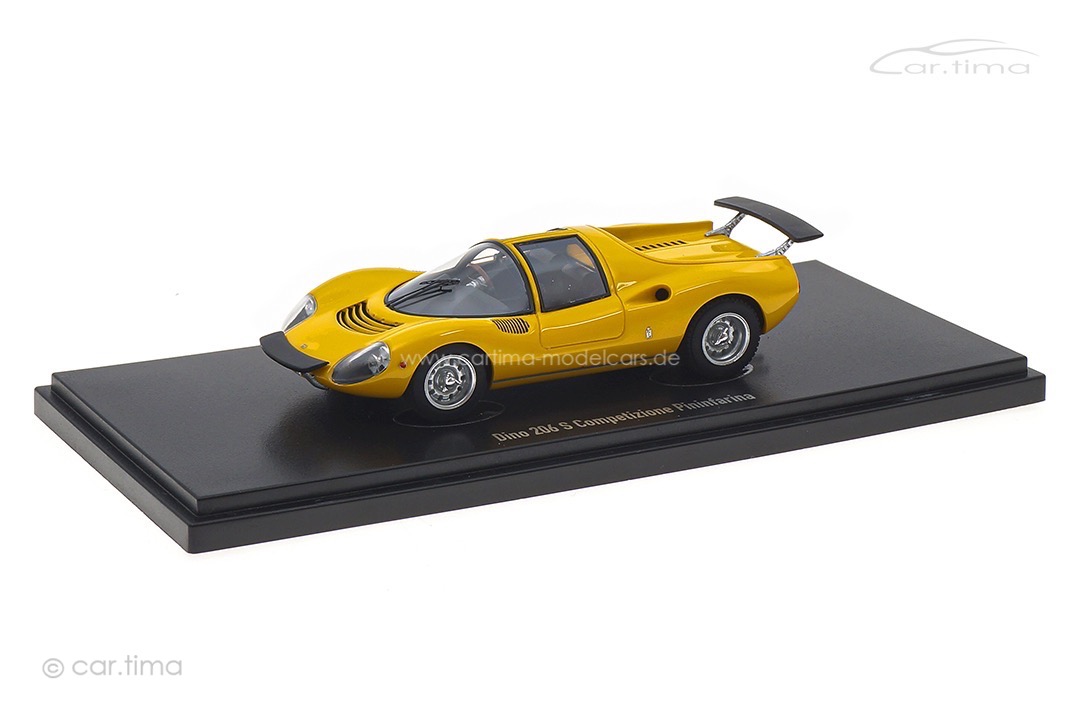 Ferrari Dino 206 S Competizione gelb autocult 1:43 90267 Ferrari Dino 206 S Competizione gelb autocult 1:43 90267