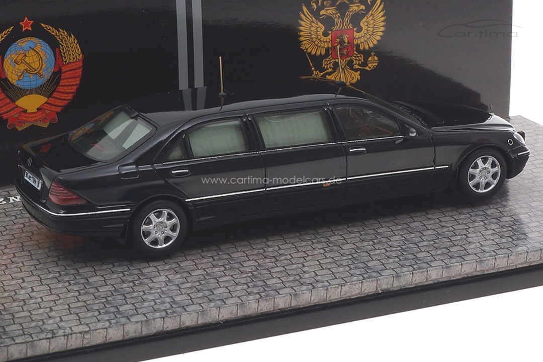 Mercedes-Benz S600 (W220) Pullman Guard Putin DIP Models 1:43 GON220 Mercedes-Benz S600 (W220) Pullman Guard Putin DIP Models 1:43 GON220