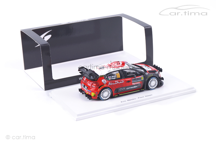 Citroen C3 WRC Rally Monte Carlo 2018 Meeke/Nagle Spark 1:43 S5960 Citroen C3 WRC Rally Monte Carlo 2018 Meeke/Nagle Spark 1:43 S5960