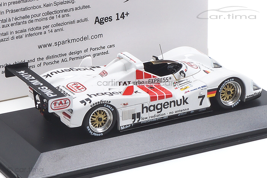 Porsche WSC 24h Le Mans 1997 PMG Jahresmodell 2014 Spark 1:43 MAP02007015 Porsche WSC 24h Le Mans 1997 PMG Jahresmodell 2014 Spark 1:43 MAP02007015