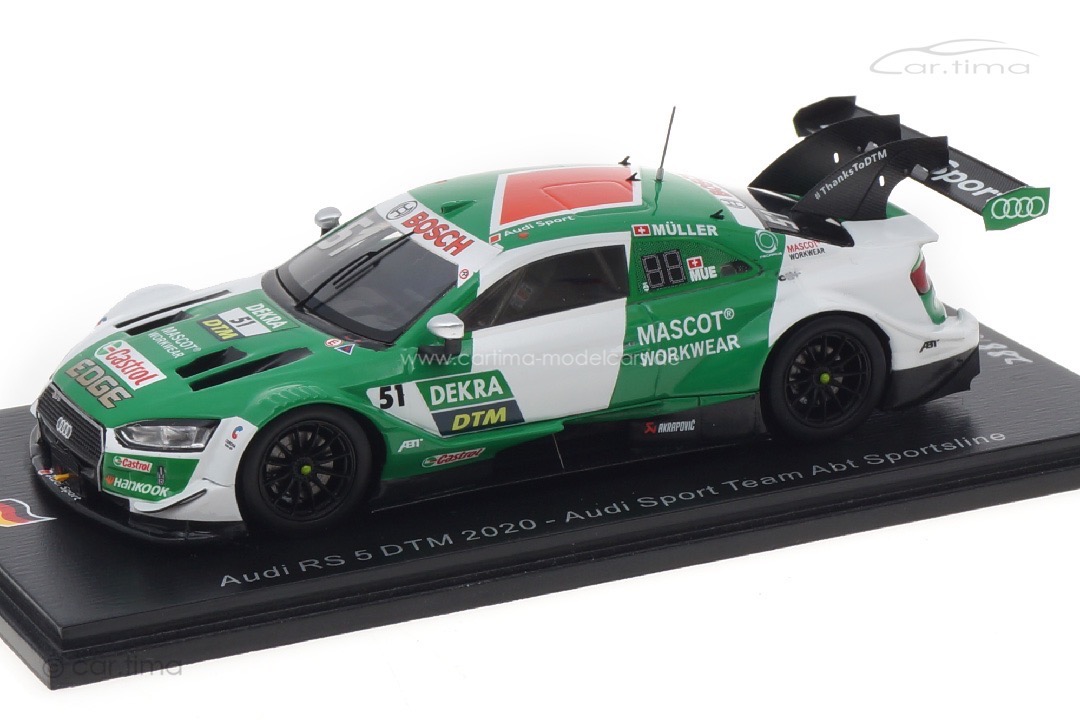 Audi RS5 DTM 2020 Nico Müller Spark 1:43 SG654 Audi RS5 DTM 2020 Nico Müller Spark 1:43 SG654