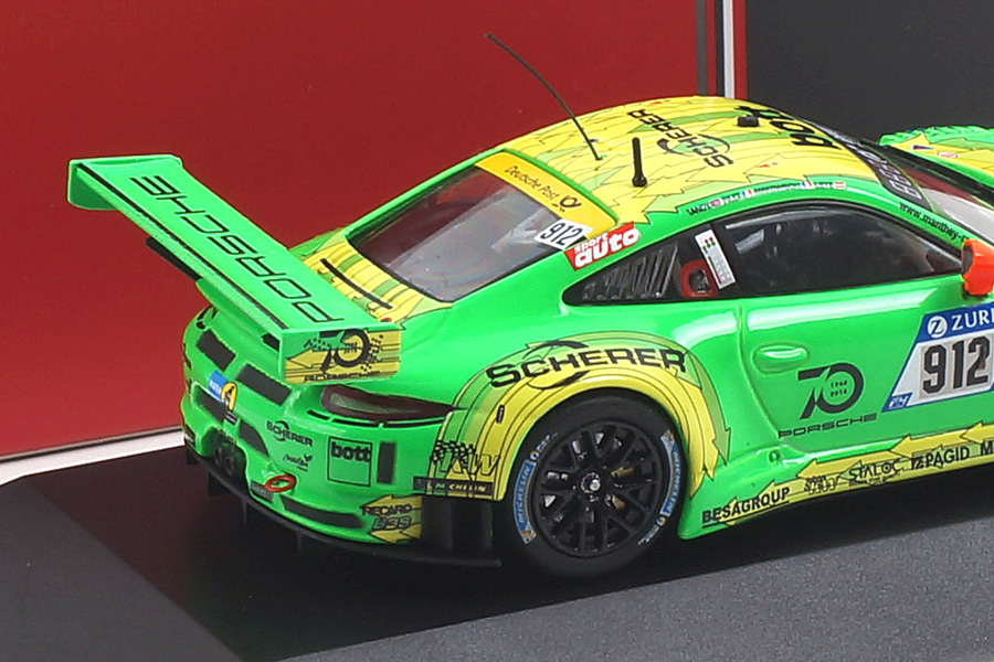 Porsche 911 (991) GT3 R 24h Nürburgring 2018 Lietz/Pilet/Makowiecki/Tandy IXO 1:43 CMR43012 Porsche 911 (991) GT3 R 24h Nürburgring 2018 Lietz/Pilet/Makowiecki/Tandy IXO 1:43 CMR43012