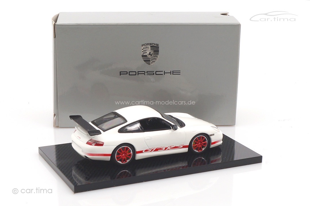 Porsche 911 (996) GT3 RS white/red Minichamps 1:43 WAP02011214