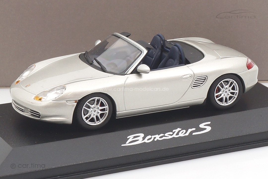 Porsche Boxster S (986) Silber Minichamps 1:43 WAP02009113