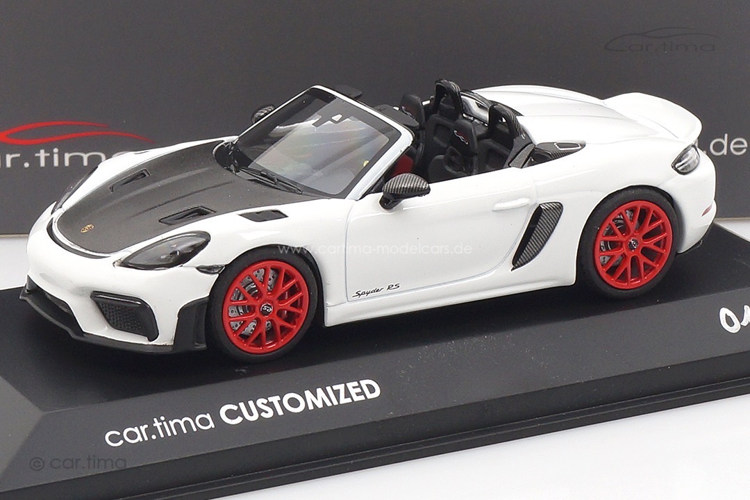Porsche 718 Spyder RS Japan Edition Minichamps car.tima CUSTOMIZED 1:43 CAC04326005