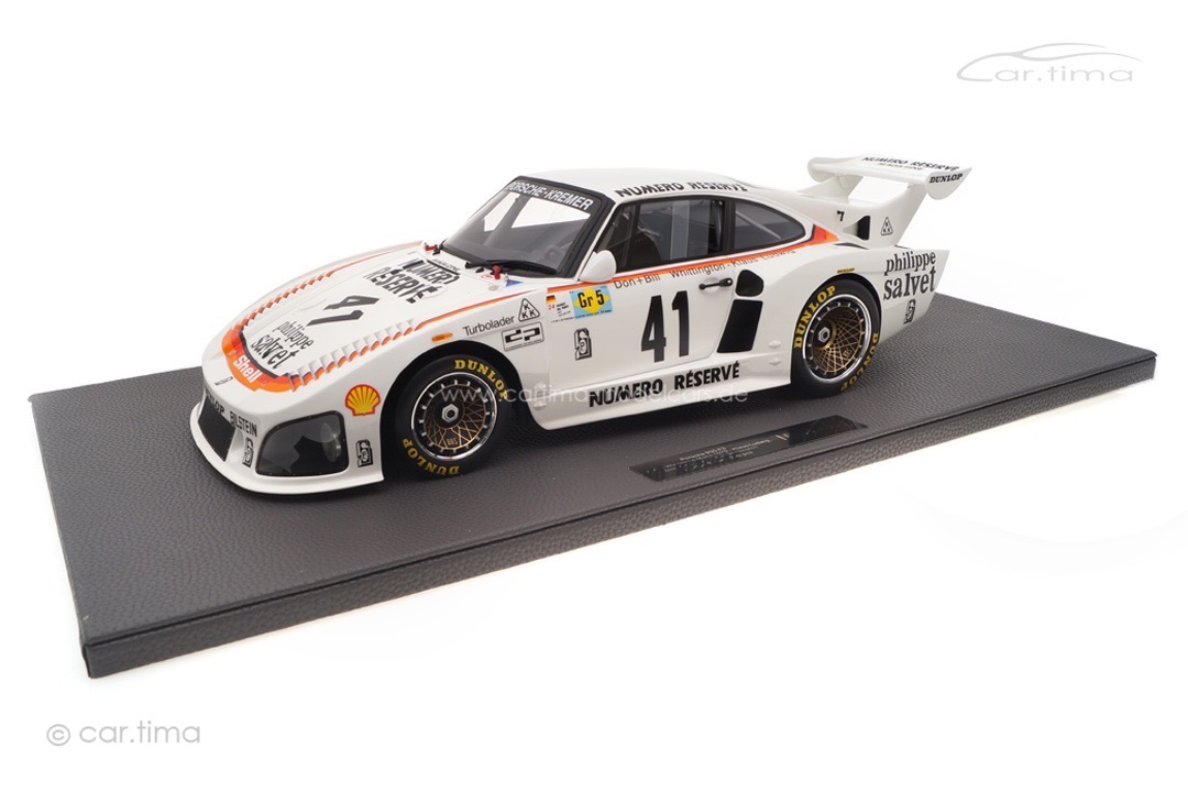 Porsche 935 K3 Winner 24h Le Mans 1979 Ludwig/Whittington/Whittington Top Marques 1:12 TMR12-17E Porsche 935 K3 Winner 24h Le Mans 1979 Ludwig/Whittington/Whittington Top Marques 1:12 TMR12-17E