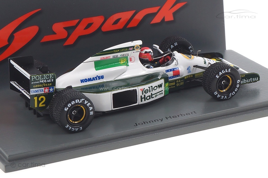 Lotus 102B GP Australien 1991 Johnny Herbert Spark 1:43 S4591 Lotus 102B GP Australien 1991 Johnny Herbert Spark 1:43 S4591