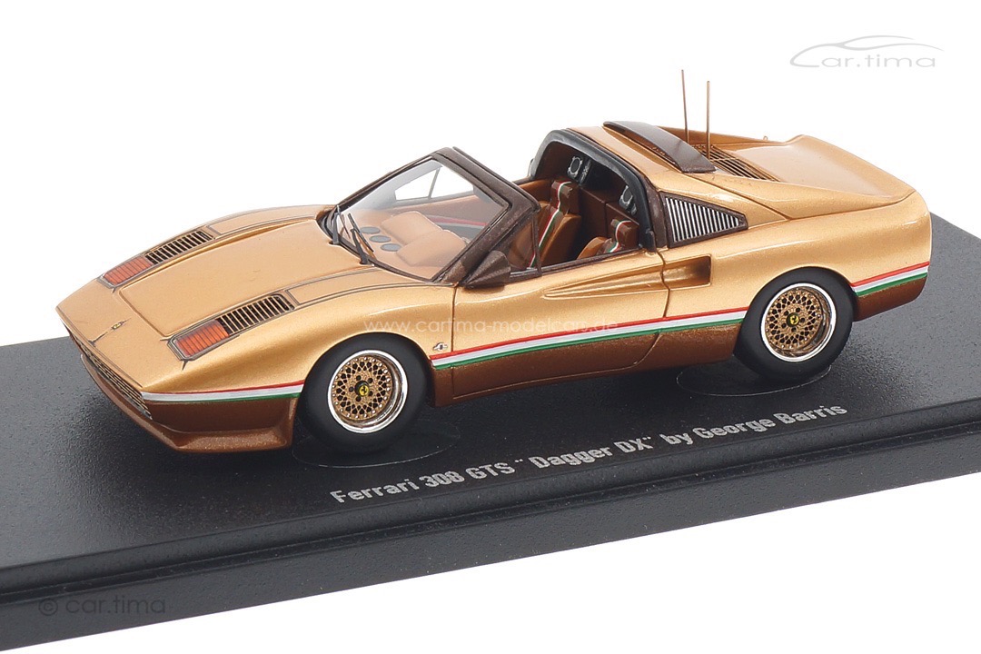 Ferrari 308 GTS Spider George Barris Autocult 1:43 90322 Ferrari 308 GTS Spider George Barris Autocult 1:43 90322
