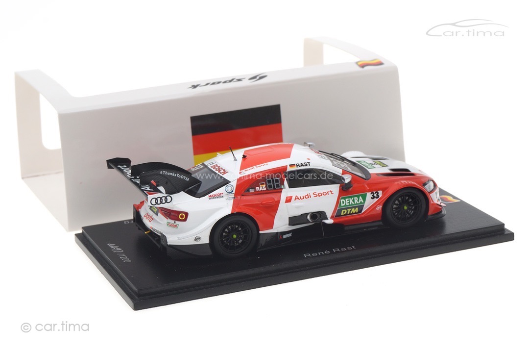 Audi RS5 DTM Champion 2020 René Rast Spark 1:43 SG652 Audi RS5 DTM Champion 2020 René Rast Spark 1:43 SG652
