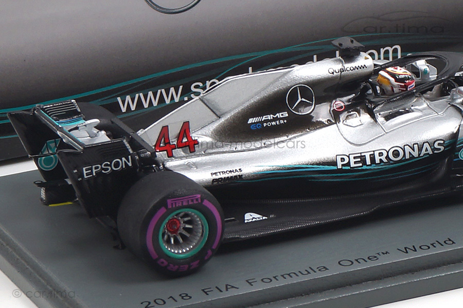 Mercedes-AMG F1 W09 World Champion 2018/pit board Lewis Hamilton Spark 1:43 S6067