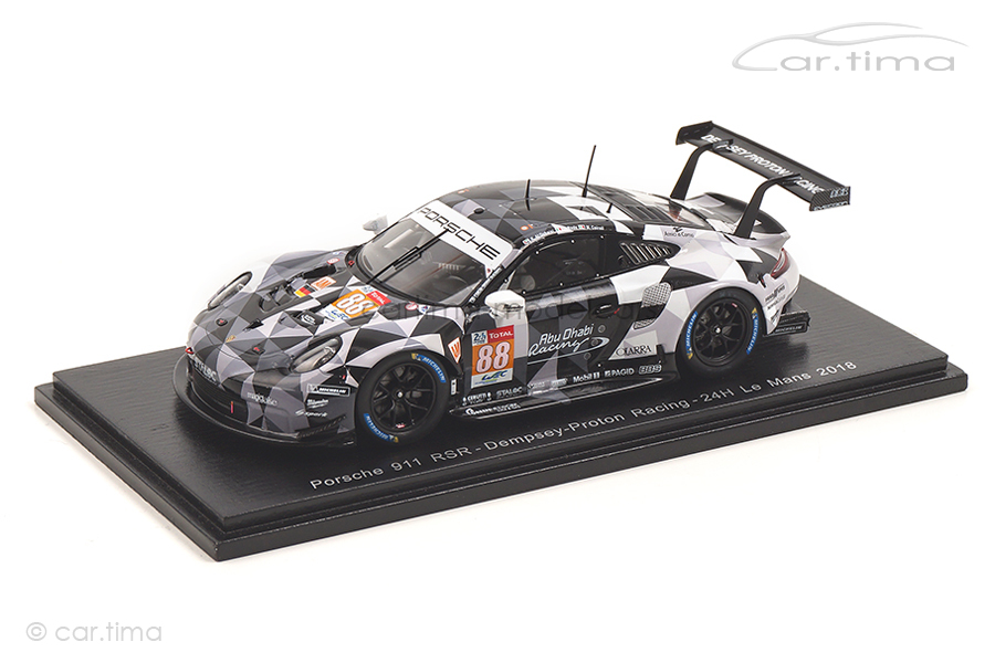 Porsche 911 RSR 24h Le Mans 2018 Al Qubaisi/Cairoli/Roda Spark 1:43 S7042