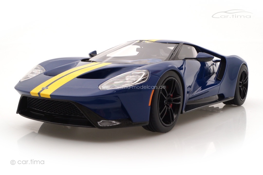 Ford GT Sunoco blue/yellow stripes TopSpeed 1:18 TS0305 Ford GT Sunoco blue/yellow stripes TopSpeed 1:18 TS0305
