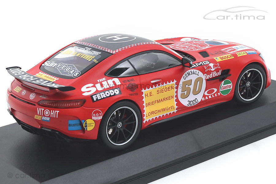 Mercedes-AMG GTR 2017 Rote Sau Minichamps 1:18 155036024 Mercedes-AMG GTR 2017 Rote Sau Minichamps 1:18 155036024