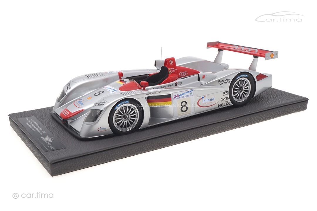 Audi R8 Winner 24h Le Mans 2000 Biela/Kristensen/Pirro Top Marques 1:18 TOP106A Audi R8 Winner 24h Le Mans 2000 Biela/Kristensen/Pirro Top Marques 1:18 TOP106A