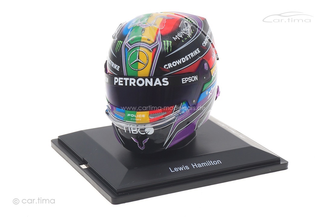 Helm Lewis Hamilton Mercedes-AMG GP Abu Dhabi 2021 Spark 1:5 5HF070