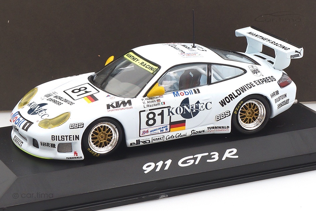 Porsche 911 (996) GT3 R 24h Le Mans 1999 Alzen/Huisman/Riccitelli Minichamps 1:43 WAP02007110