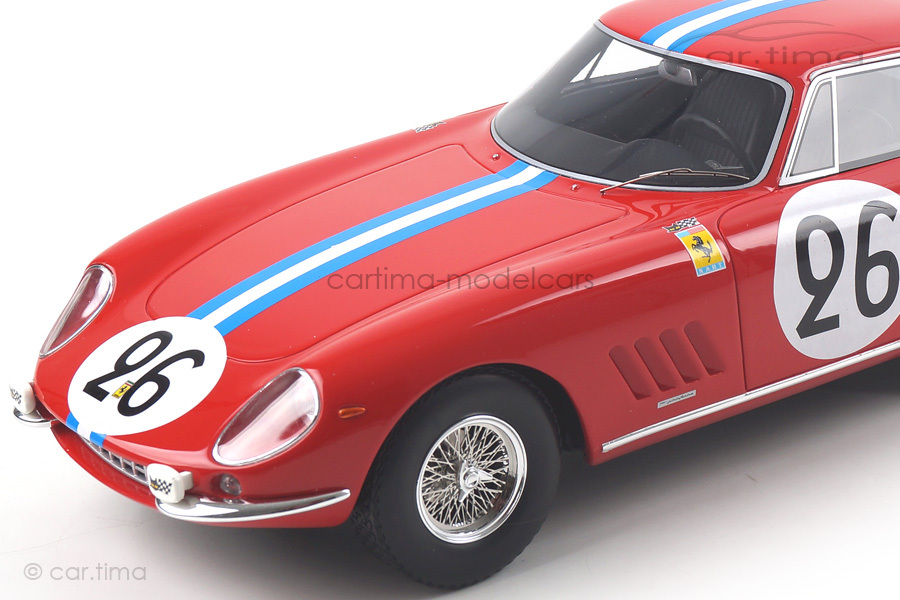 Ferrari 275 GTB 24h Le Mans 1966 Biscaldi/de Bourbon-Parme CMR 1:18 CMR037 Ferrari 275 GTB 24h Le Mans 1966 Biscaldi/de Bourbon-Parme CMR 1:18 CMR037