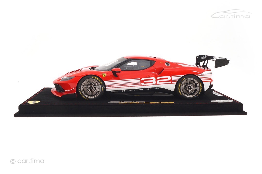 Ferrari 296 Challenge Launch Version 2023 BBR 1:18 P18242 Ferrari 296 Challenge Launch Version 2023 BBR 1:18 P18242