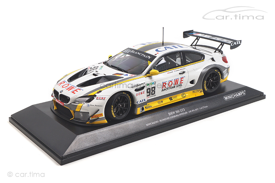 BMW M6 GT3 24h Spa 2017 Blomqvist/Catsburg/Spengler Minichamps 1:18 155172688