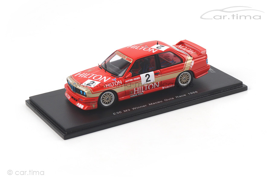 BMW M3 Winner Macau 1988 Altfrid Heger Spark 1:43 SA035 BMW M3 Winner Macau 1988 Altfrid Heger Spark 1:43 SA035