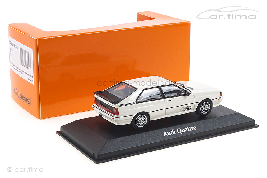 Audi Quattro 1980 weiß Minichamps 1:43 940019421 Audi Quattro 1980 weiß Minichamps 1:43 940019421