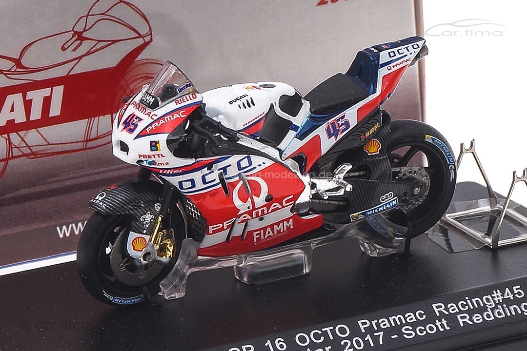 Ducati GP 16 Moto GP 2017 Scott Redding Spark 1:43 M43038 Ducati GP 16 Moto GP 2017 Scott Redding Spark 1:43 M43038